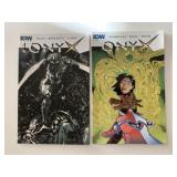 2 IDW COMICS ONYX #1 & 2