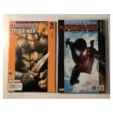2 MARVEL COMICS ULTIMATE SPIDER-MAN #21 & 1