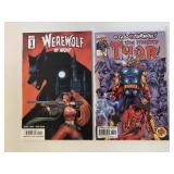 2 MARVEL COMICS THOR #20 & WEREWOLF #1