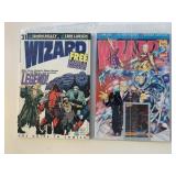 2 MARVEL COMICS WIZARD #14 & 31 BOTH SEALED W/CARD