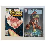 2 MARVEL COMICS IRON MAN #100 & VENOM #1