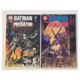 2 DC COMICS BATMAN VS. PREDATOR #1 & 2