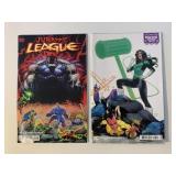 2 DC COMICS JURASSIC LEAGUE #5 & 6