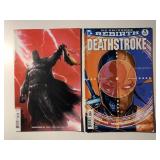 2 DC COMICS DEATHSTROKE #1 & 34