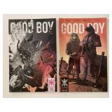 2 SOURCE POINT COMICS GOOD BOY #1 & VOL.2 #1