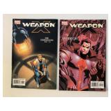 2 MARVEL COMICS WEAPON X #13 & 14