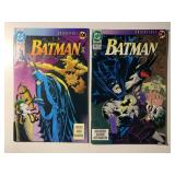 2 DC COMICS KNIGHTFALL BATMAN #494 & 496