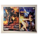 2 DC COMICS INJUSTICE 2 #1 & 2