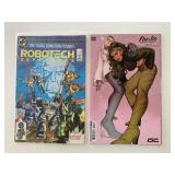 2 DC COMICS FIRE & ICE #2 & ROBOTECH DEFENDERS #2