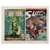 2 DC COMICS SUPERMAN #7 & GREEN LANTERN #48