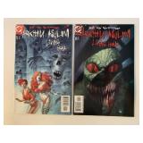 2 DC COMICS ARKHAM ASYLUM LIVING HELL #1 & 4
