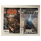2 DARK HORSE COMICS STAR WARS REPUBLIC #67 & 70