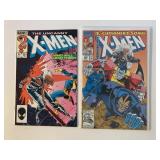 2 MARVEL COMICS THE UNCANNY X-MEN #201 & 295