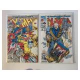 2 MARVEL COMICS THE UNCANNY X-MEN #292 & 294