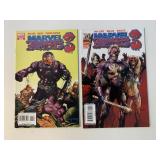 2 MARVEL COMICS MARVEL ZOMBIES 3 #1 & 4