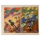 2 ONI COMICS RICK AND MORTY 18 & 23 ADULT SWIM