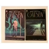 2 CLOVER COMICS THE GREAT GATSBY #1 & 7