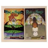 2 ONI COMICS RICK AND MORTY #21 & 22 ADULT SWIM