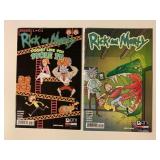 2 ONI COMICS RICK AND MORTY #3 & 21 ADULT SWIM