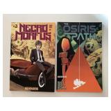 2 BEHEMOTH COMICS NECRO MORFUS #3 & OSIRIS PATH #2