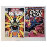 2 MARVEL COMICS GHOST RIDER #12 & 76