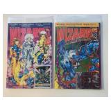2 MARVEL COMICS WIZARD #14 & 18 BOTH SEALED W/CARD