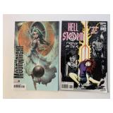 2 MARVEL COMICS HELL STORM #6 & MOON KNIGHT #3