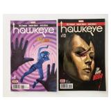 2 MARVEL COMICS HAWKEYE #8 & 10