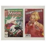 2 MARVEL COMICS MAGIK #1 & MARAUDERS #25