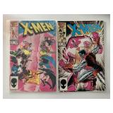 2 MARVEL COMICS UNCANNY X-MEN #208 & 209
