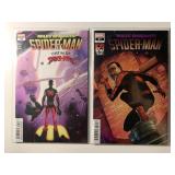 2 MARVEL COMICS MILES MORALES:SPIDER-MAN 2/#37