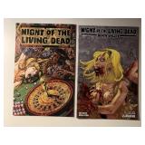 2 AVATAR COMICS NIGHT OF THE LIVING DEAD #2/#1