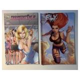 2 ZENESCOPE COMICS FLY THE FALL 3 & IRRESISTIBLE 4