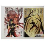 2 MARVEL COMICS SPIDER ISLAND #1 & 3