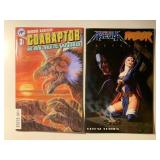 2 AP COMICS AREALA/RAZOR REVENGE #1 & COARAPTOR #3