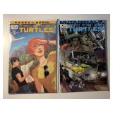 2 IDW COMICS TMNT #1 CASEY APRIL & #1 MUTANIMALS