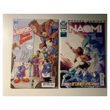 2 DC COMICS NAOMI #4 & LEGION OF SUPER-HEROES #1