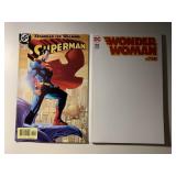 2 DC COMICS WONDER WOMAN #750 & SUPERMAN #204