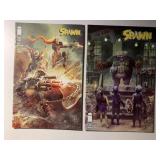 2 IMAGE COMICS SPAWN #322 & 323