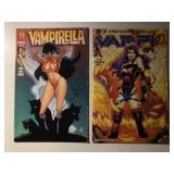 2 HARRIS COMICS VAMPIRELLA #18 & VAMPI #7