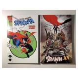 2 IMAGE COMICS RECORD BREAKING SPAWN 2/#301