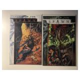 2 IMAGE COMICS CURSE OF THE SPAWN #20 & 21