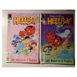 2 DARK HORSE COMICS ITTY BITTY HELLBOY #1 & 2