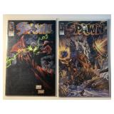 2 IMAGE COMICS SPAWN #54 & 55
