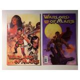 2 DYNAMITE COMICS WARLORD OF MARS #10 & 12