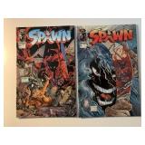 2 IMAGE COMICS SPAWN #36 & 37