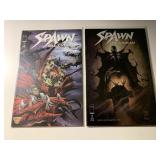 2 IMAGE COMICS SPAWN THE UNDEAD #1 & 3