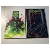 2 IMAGE COMICS SPAWN #301 & #2 THE UNDEAD