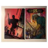 2 BOOM COMICS KEY Z OF #1 & ROBO COP #1 ADULT READ