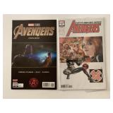 2 MARVEL COMICS THE AVENGERS #1 & 9